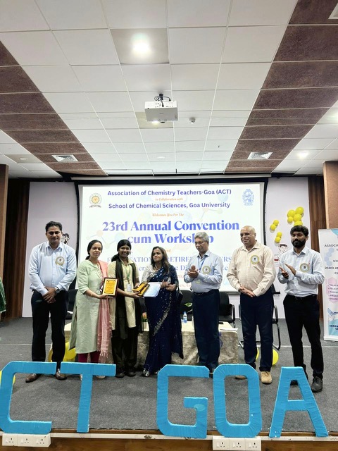 DCT's Vasantrao Dempo HSS participated in 23RD CHEMISTRY ANNUAL CONVENTION